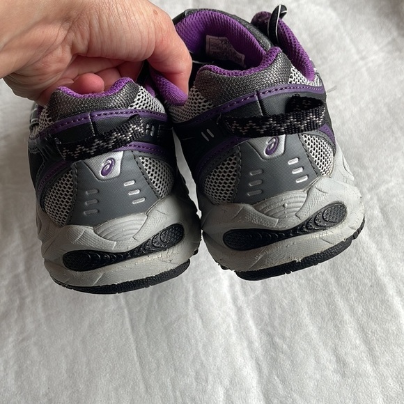 ASICS GEL-Venture 3 Trail Running Shoes Gray/Purple ,Size 8.5 - Picture 4 of 8